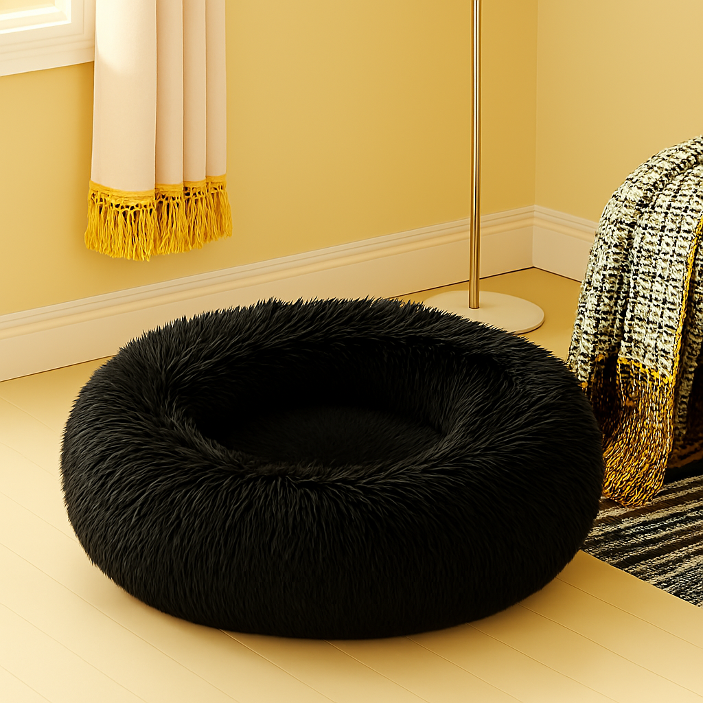 CozyNest™ Plush Dog & Cat Bed