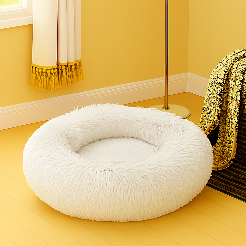 CozyNest™ Plush Dog & Cat Bed