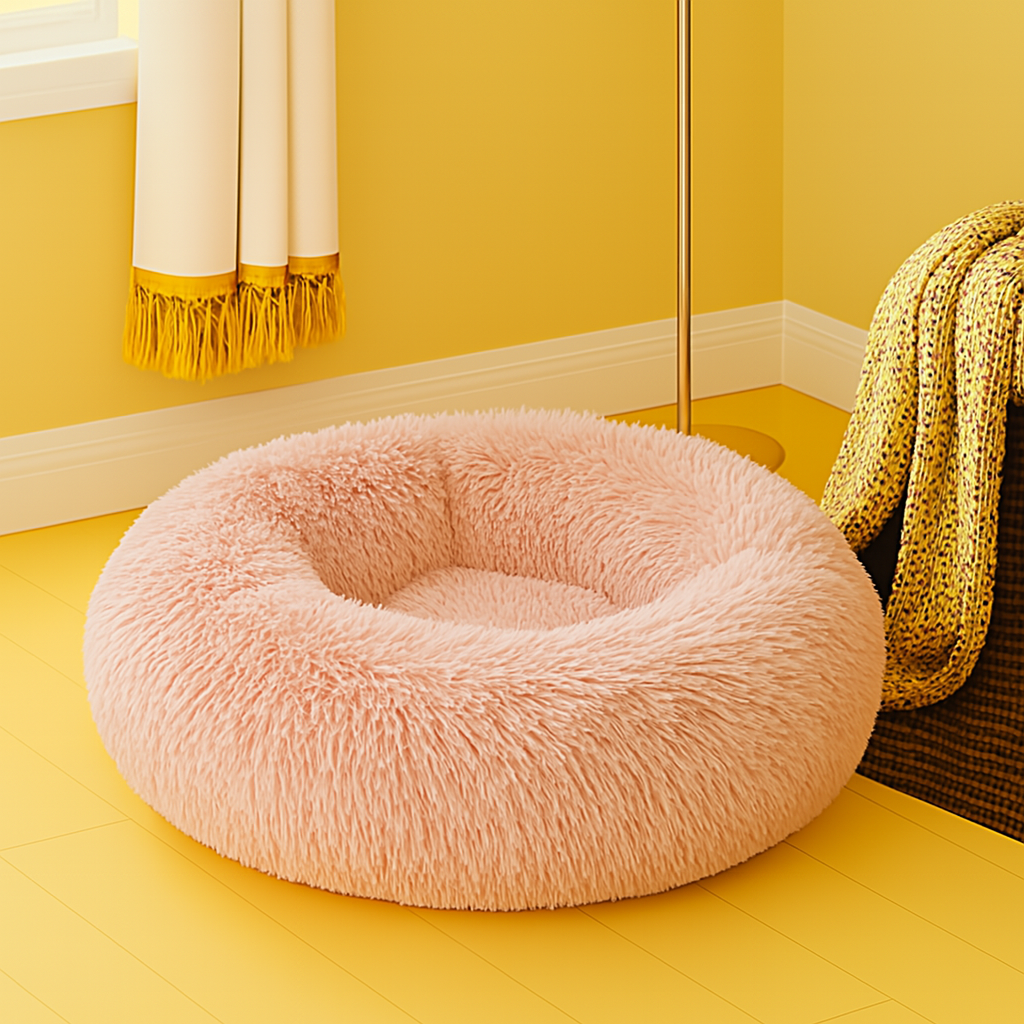 CozyNest™ Plush Dog & Cat Bed