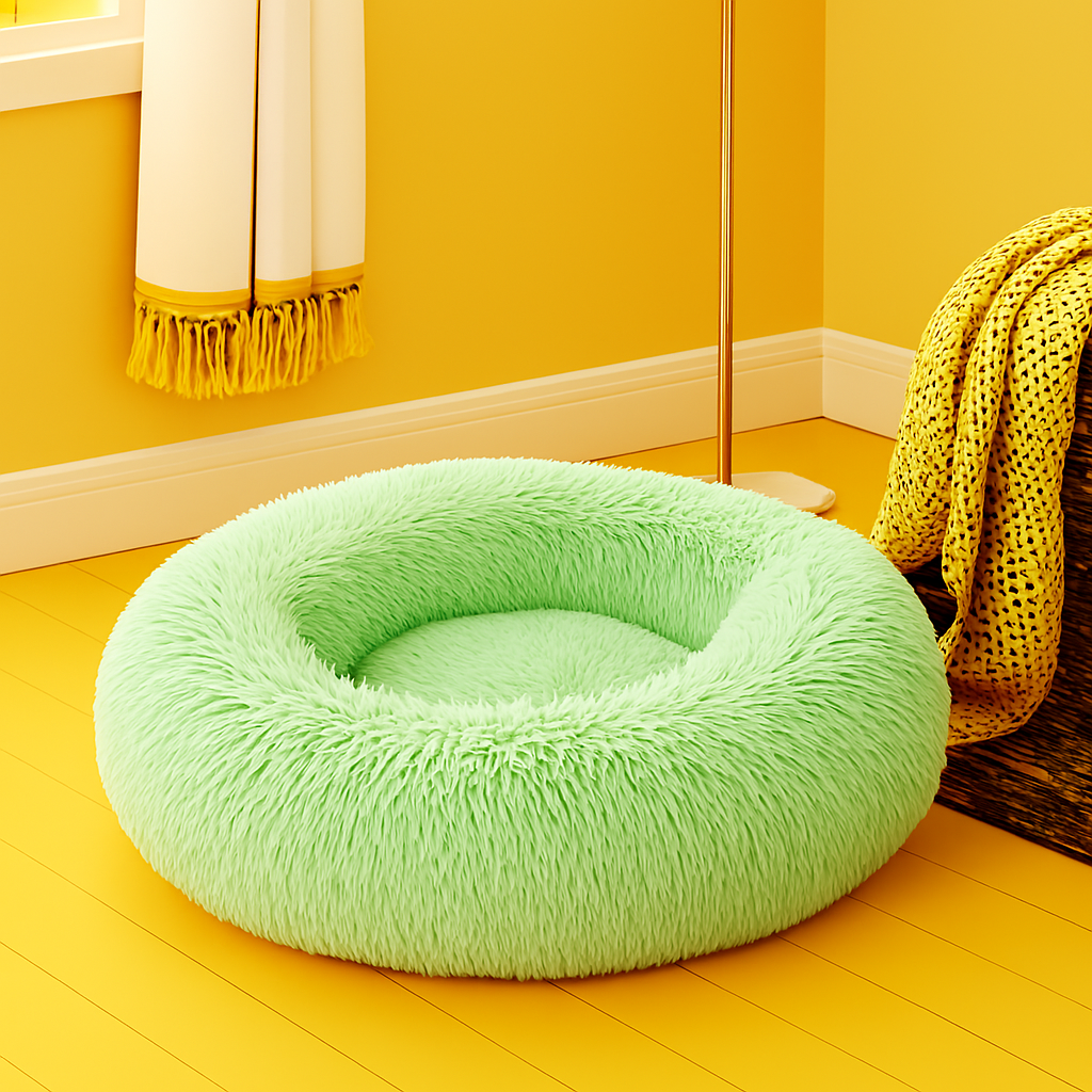 CozyNest™ Plush Dog & Cat Bed