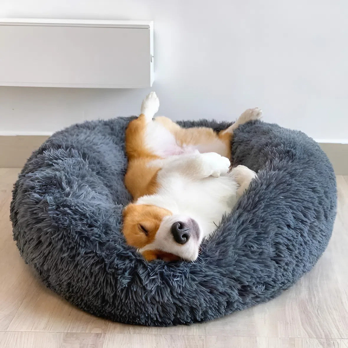 CozyNest™ Plush Dog & Cat Bed