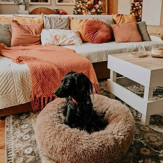 CozyNest™ Plush Dog & Cat Bed